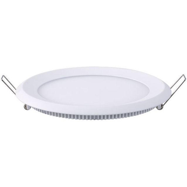 Upotettava valaisin FocusLight Slim LED 15W 230V 3000K 900lm IP44 Ø 180mm valkoinen