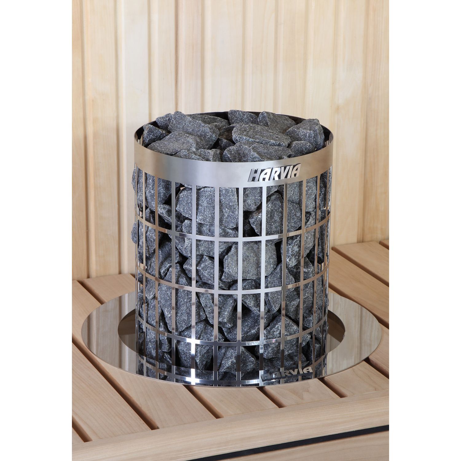 Upotuskaulus Harvia Cilindro -kiukaille ruostumaton teräs