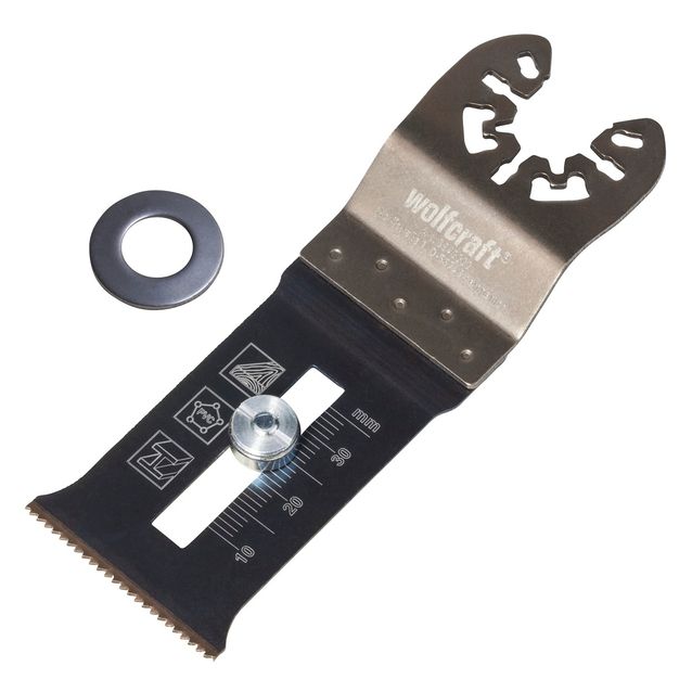 Upotussahanterä Wolfcraft Pro 35 mm syvyysrajoittimella