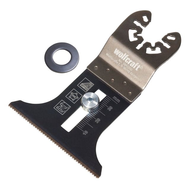 Upotussahanterä Wolfcraft Pro 65 mm syvyysrajoittimella