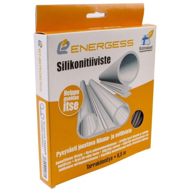 Tarratiiviste Maler 6,5m/rll tumma harmaa silikoni