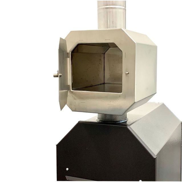 Uuni paljun kamiinaan Paljuuni Ø113 mm hormille ruostumaton teräs