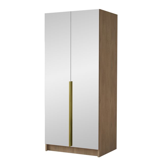 Vaatekaappi BONO III, beige/kulta (0246)