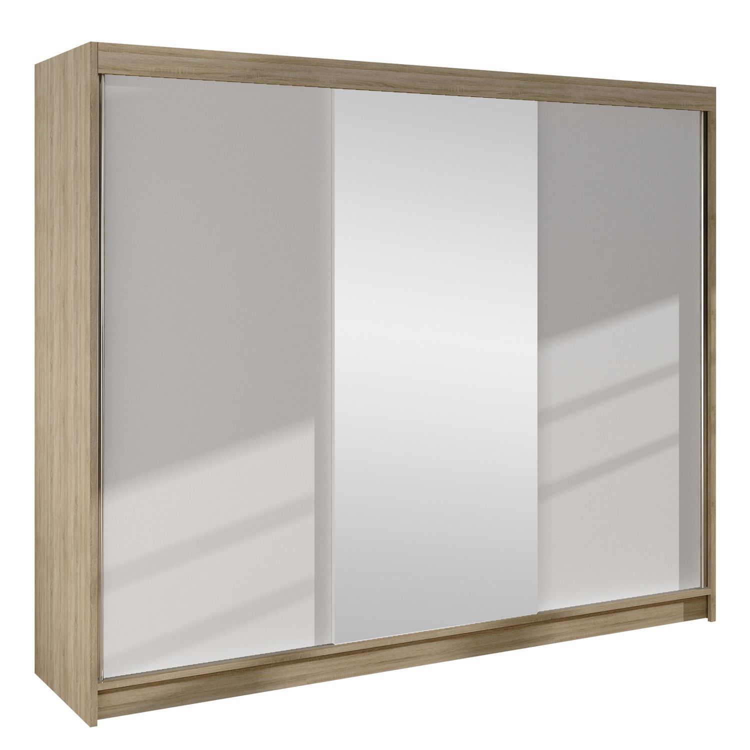 Vaatekaappi DERBY I, beige/valkoinen (8723)