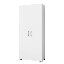 Vaatekaappi GIMREN 2D, valkoinen (2046)