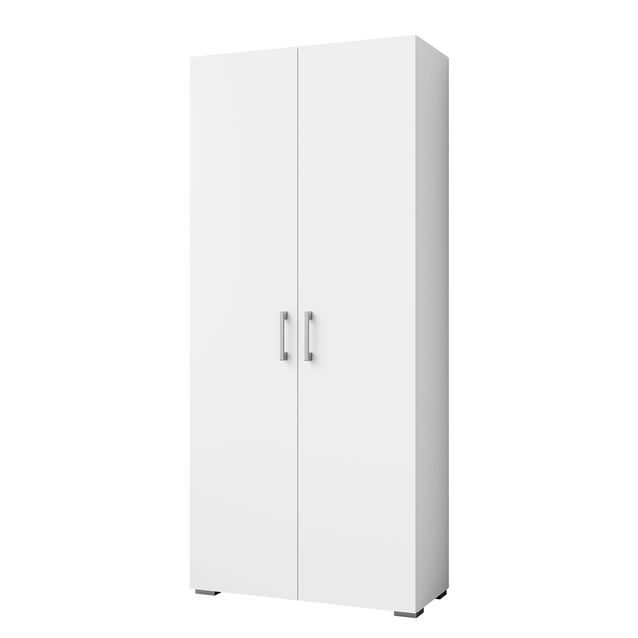 Vaatekaappi GIMREN 2D, valkoinen (2046)