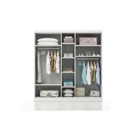 Vaatekaappi Linento Furniture Henna, valkoinen