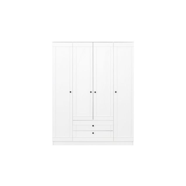 Vaatekaappi Linento Furniture Lia 42 210, valkoinen