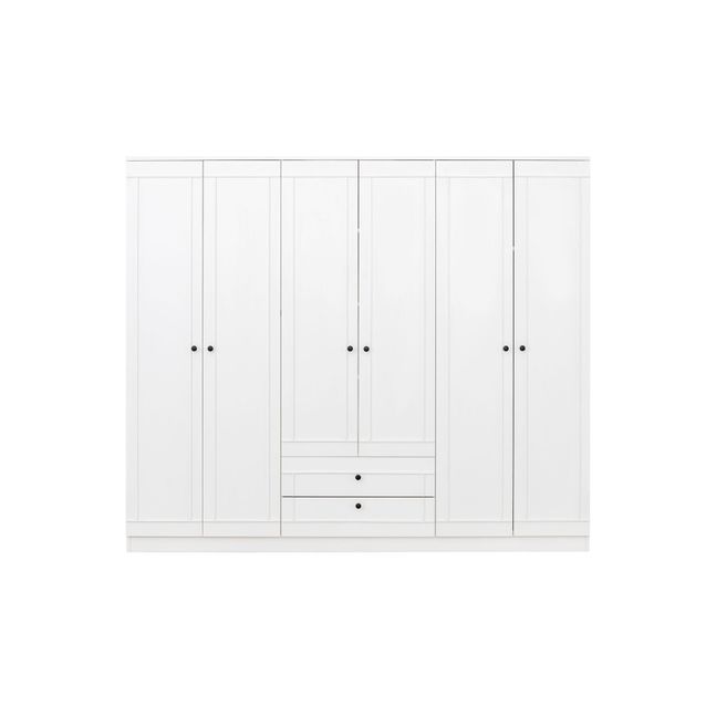 Vaatekaappi Linento Furniture Lia 62 210, valkoinen