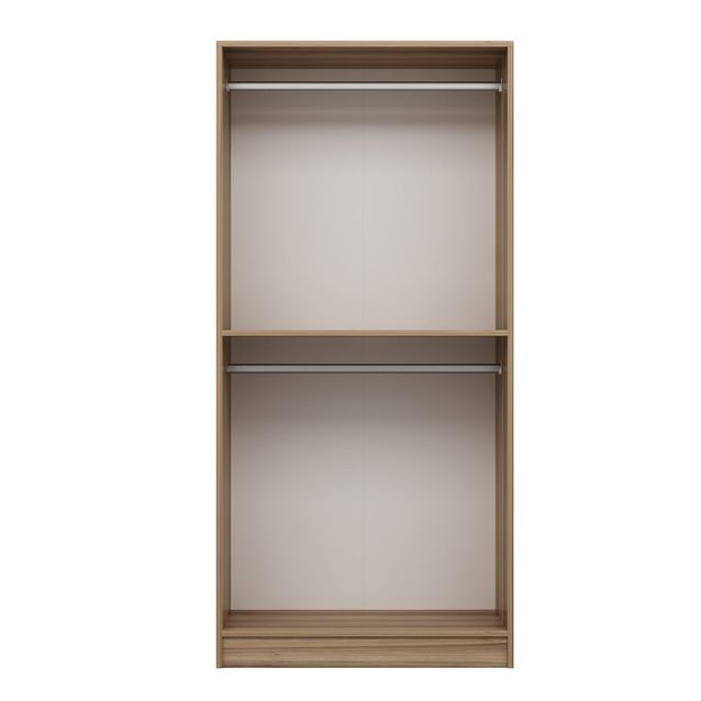 Vaatekaappi Linento Furniture Minar Kale - 7666, pähkinäpuu