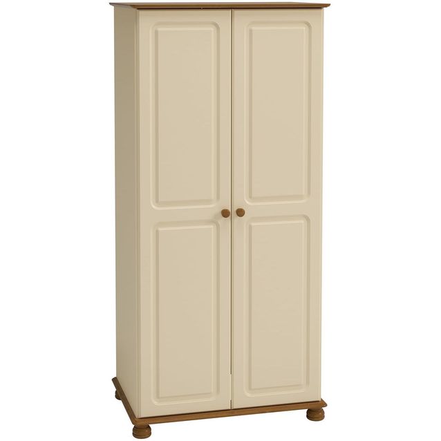 Vaatekaappi Lucera 88x57x186 cm kermanvalkoinen