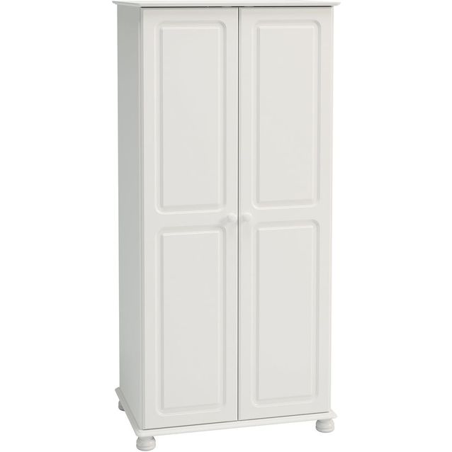 Vaatekaappi Lucera 88x57x186 cm valkoinen