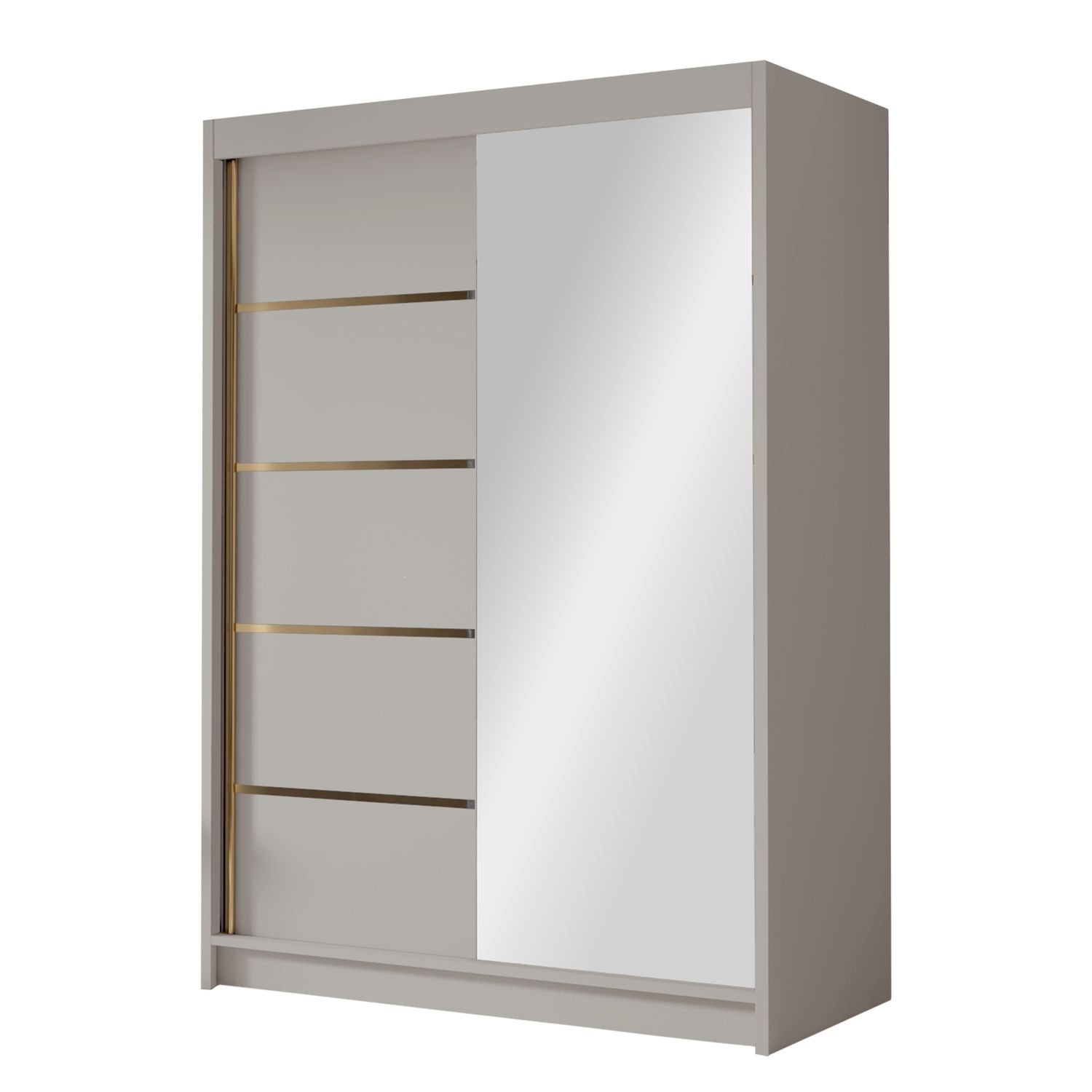 Vaatekaappi LUNGO 120 III, beige (1558)