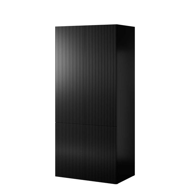 Vaatekaappi PAFOS 90 2D, musta (4345)