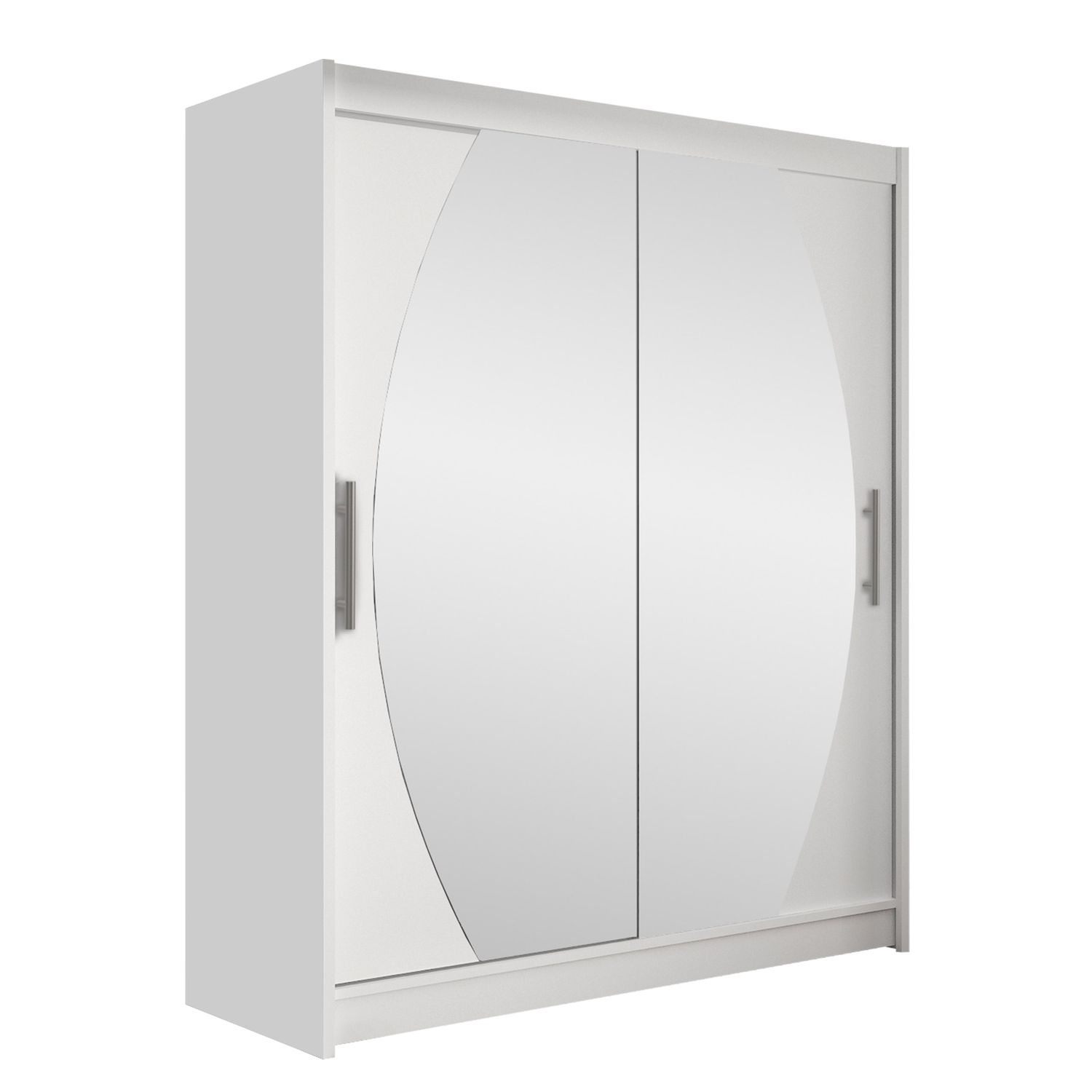 Vaatekaappi WESTA / PRESTO VIII, valkoinen (8229)