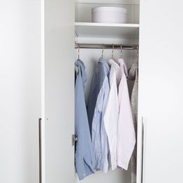 Vaatetanko + kannattimet Ideal Keittiöt eri pituuksia kromi