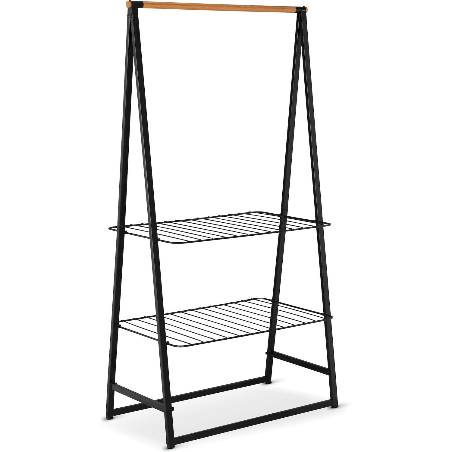 Vaateteline Brabantia Linn iso 190x99 cm musta