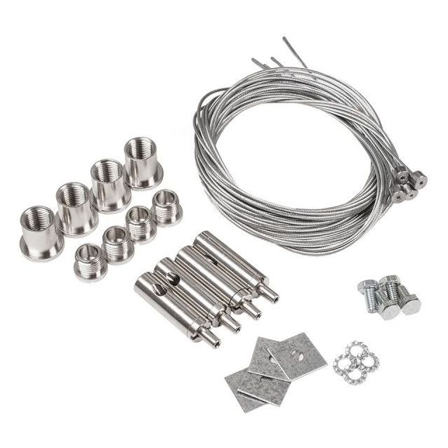 Vaijeriripustussetti Finnstrip GS säteilylämmittimille