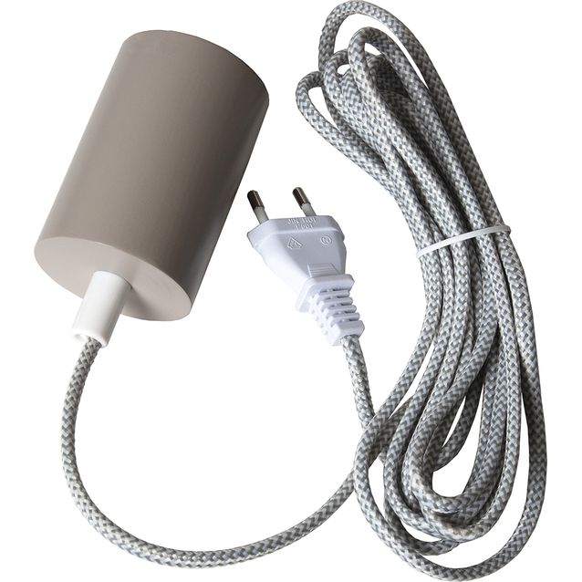 Valaisinjohtosarja Star Trading Slim Ø 55 x 80 mm 35m E27 beige