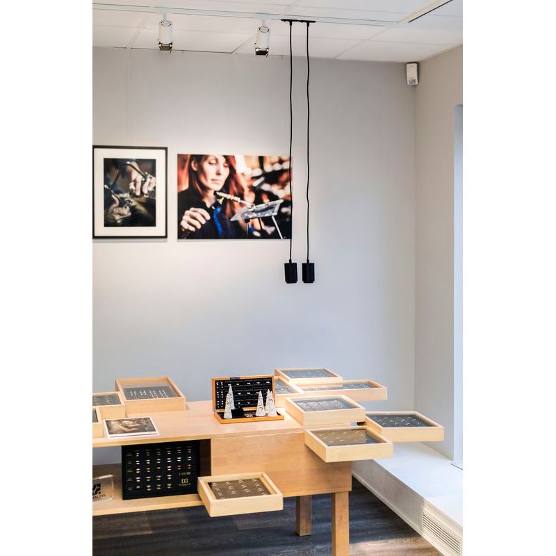 Valaisinkisko Hide-a-lite LiteTrac Kisko 1-vaihe 2m valkoinen lisäkuva 2