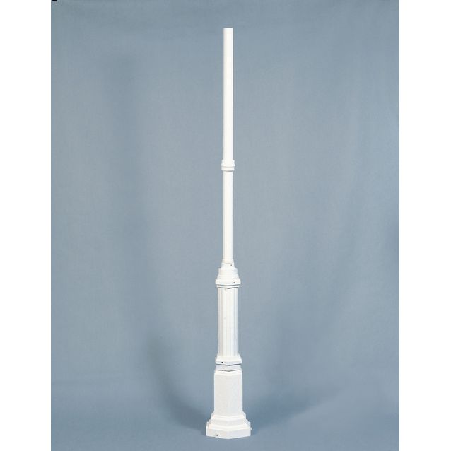 Valaisinpylväs 655-250 Hercules valkoinen 2630 mm