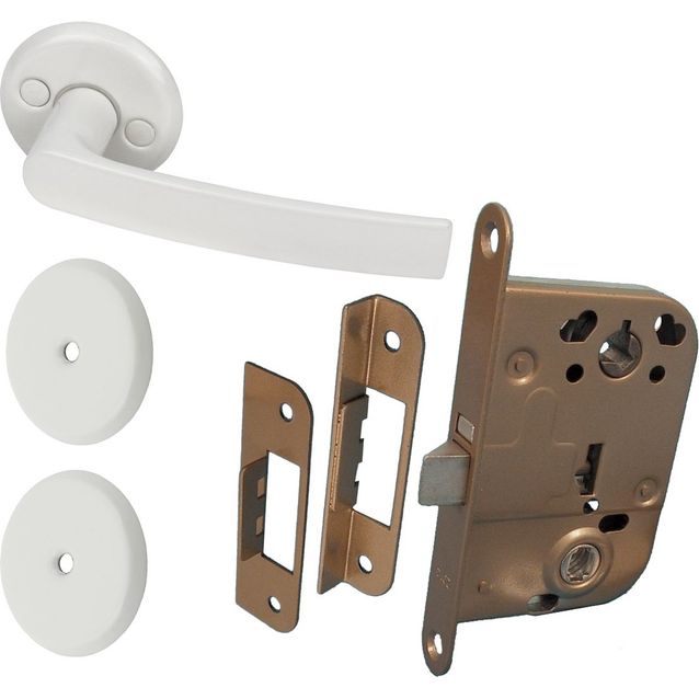 Välioven painikesetti Pisla Sini, valkoinen