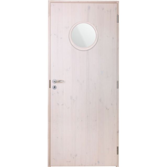 Väliovi Skando PVKML mittatilausovi pyöreä lasiaukko