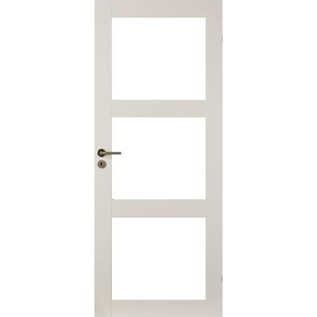 Väliovi lasilla Swedoor Unique 507 massiivikehys mittatilausovi