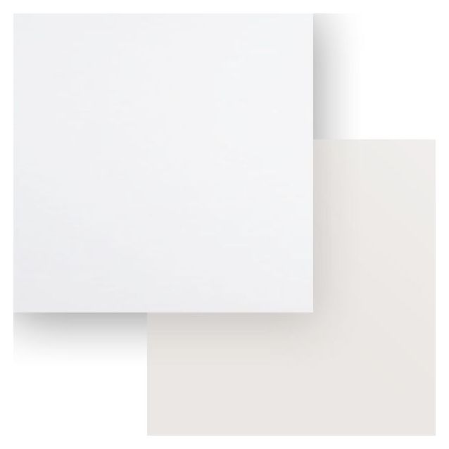 Välitilalevy Aluco Kiiltävä valkoinen/Helmiäisvalkoinen 1220x3650x4 mm