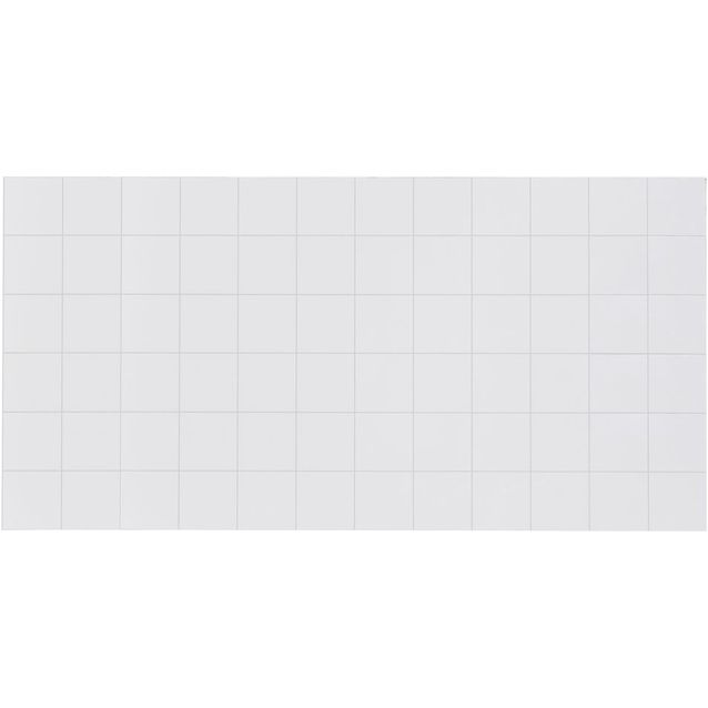 Välitilanlevy Berry Alloc Kitchen Wall Lumenvalkoinen 100 x 100 mm:n kuviolla