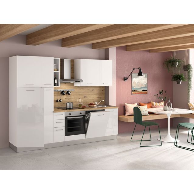 Valmiskeittiö Mimo Furniture, Irene 285, valkoinen