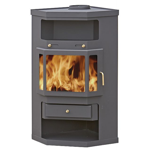 Valmistakka Panorama, kulmatakka, 9kW, 71kg 