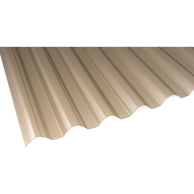 Valokate Keraplast PC Omega 1mm pronssi lev. 1060 mm määrämittainen