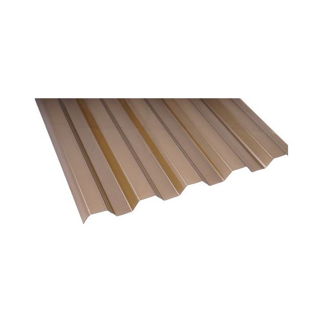 Valokate Keraplast PC Sun Trapetsi 0,8 mm pronssi lev. 1040 mm määrämittainen