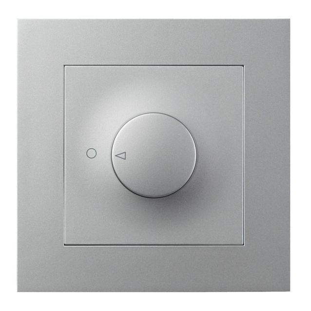 Valonsäädin ELKO Plus 315GLE 2-napainen alumiini