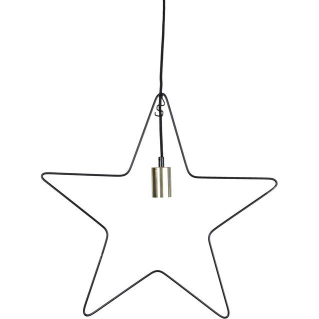 Valotähti Star Trading Ramsvik, 52x50 cm, musta