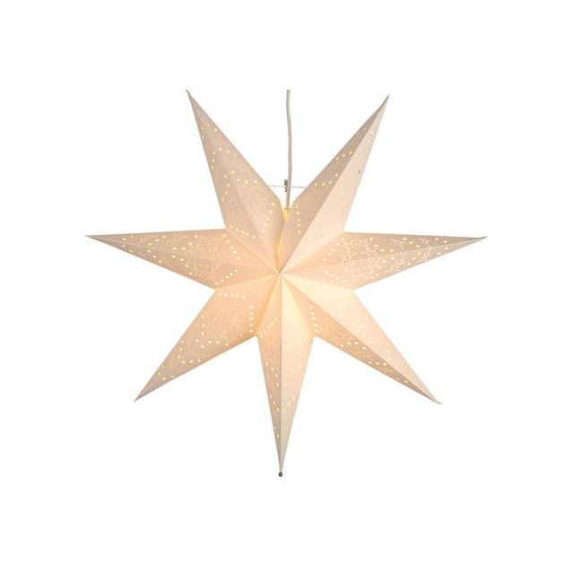 Valotähti Star Trading Sensy 51 cm paperi valkoinen