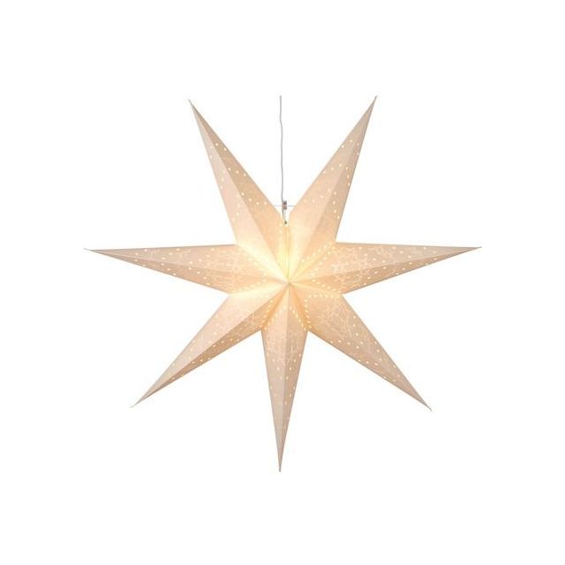 Valotähti Star Trading Sensy 70 cm paperi valkoinen
