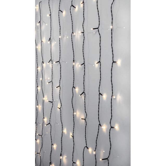 Valoverho Star Trading Serie LED Crispy Ice White 80 valoa 1,3x1,3m