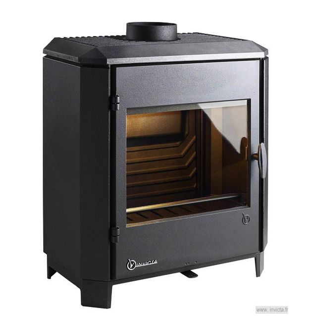 Valurautatakka Carolo 10 kW, 118  kg, musta