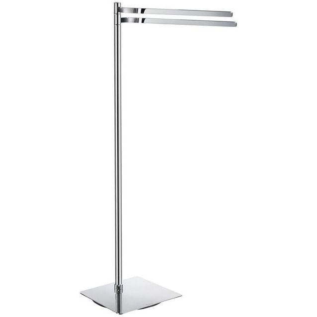 vapaasti seisova 2 osainen kääntyvä pyyhetanko smedbo outline fk325