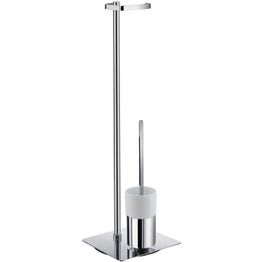 Yhdistetty WC-paperi- ja WC-harjateline posliinisäiliöllä FK322P