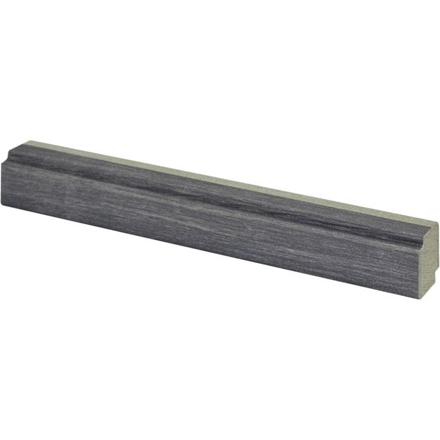 Varjolista Maler SPA, 16x19x2800mm, kosteudenkestävä MDF, tunne harmaa