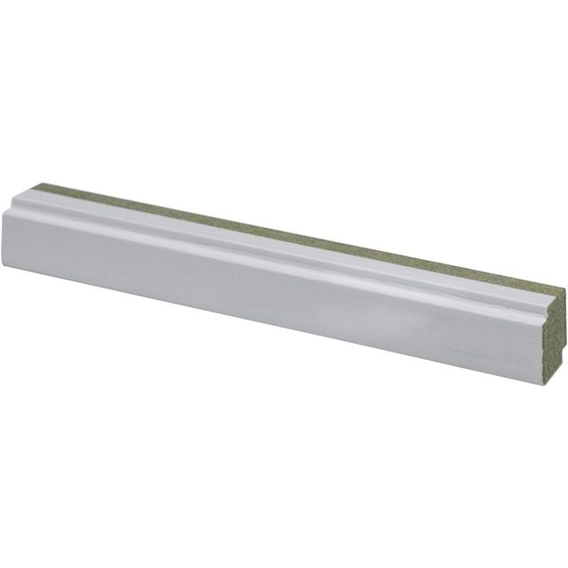 Varjolista Maler SPA, 16x19x2800mm, kosteudenkestävä MDF, tunne valkoinen