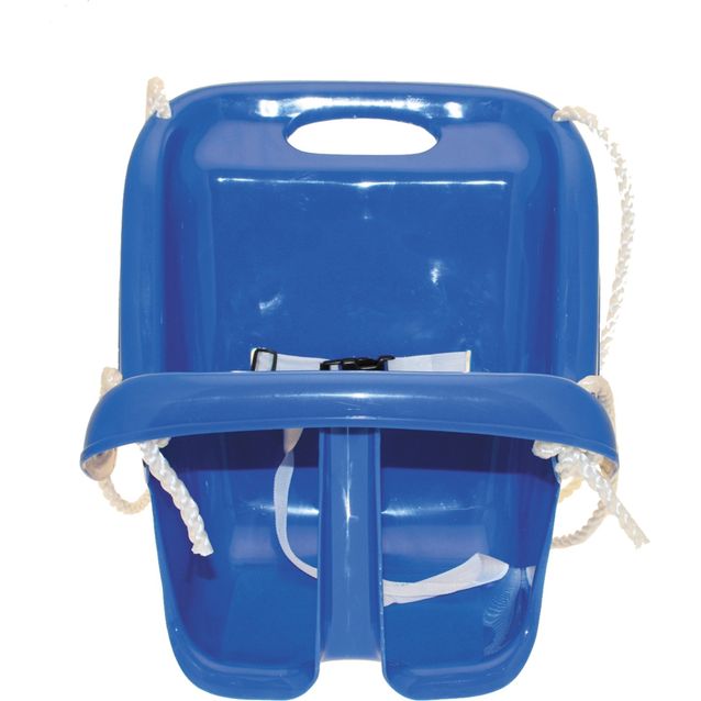 Vauvakeinu Nordic Play, korkea selkänoja, sininen