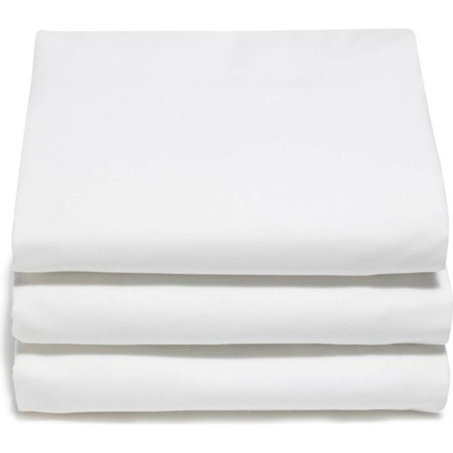 Vauvan lakana Finlayson 90x150 cm valkoinen luomupuuvilla