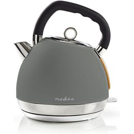 Vedenkeitin Nedis KAWK520EGY 1.8l harmaa