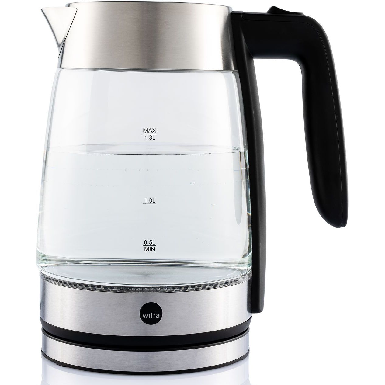 Vedenkeitin Wilfa 1.8 L lasinen