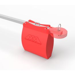 Veneaisakelluke Axxa punainen eri kokoja