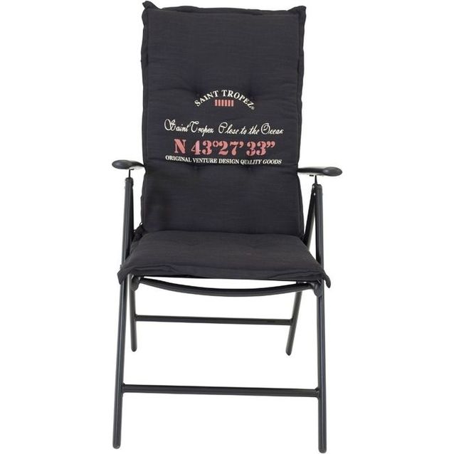 Istuinpehmuste säätötuoliin Venture Home, musta